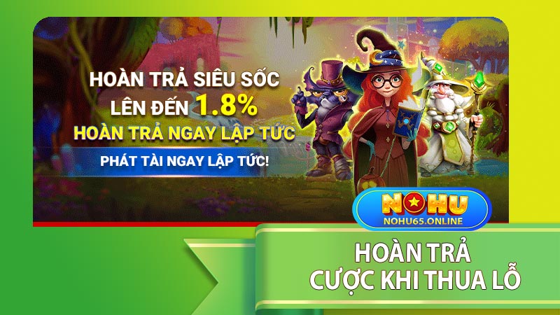 Hoàn trả cược khi thua lỗ